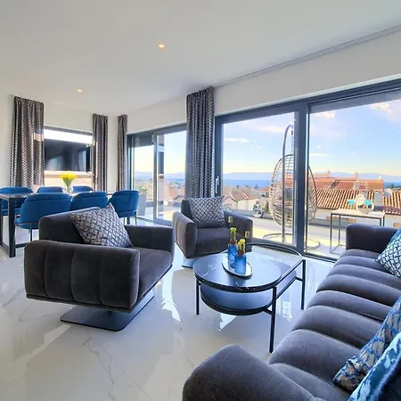 Penthouse Rosa Apartment Malinska Exterior photo
